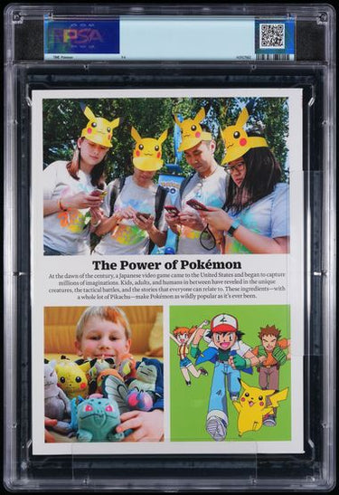 Time Pokemon: Mewtwo Cover PSA 9.4