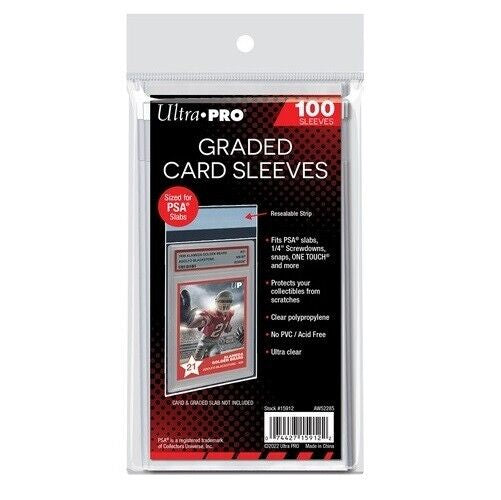 Ultra Pro PSA Graded Card Sleeves 100ct