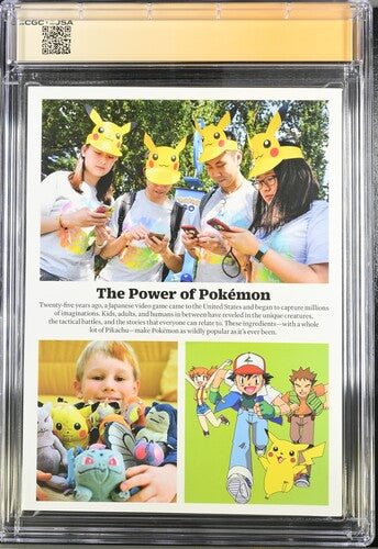 Eevee Time Magazine: CGC 9.4 Signed By Veronica Taylor & Erica Schroeder