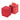 Vault X Exo-Tec Toploading Deck Box (Red)