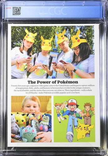 Gengar Time Magazine: CGC 9.8