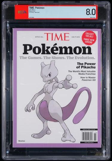 Time Magazine: Mewtwo Cover PSA 8.0