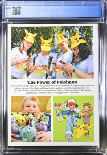 Gengar Time Magazine: CGC 9.8