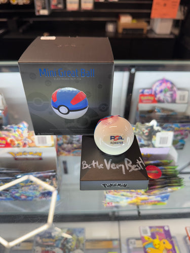 Autographed Great Ball - Jason Paige "Be The Very Best!" (Black/Silver Ink)