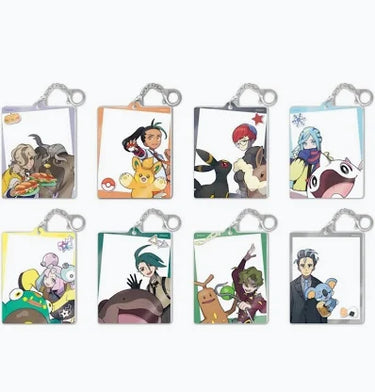 [CHINESE] Paldea Trainers Photo Card Charm Set [RANDOMIZED]